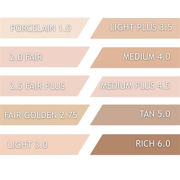 Sculpted Satin Silk Longwear Foundation Light Plus 3.5N